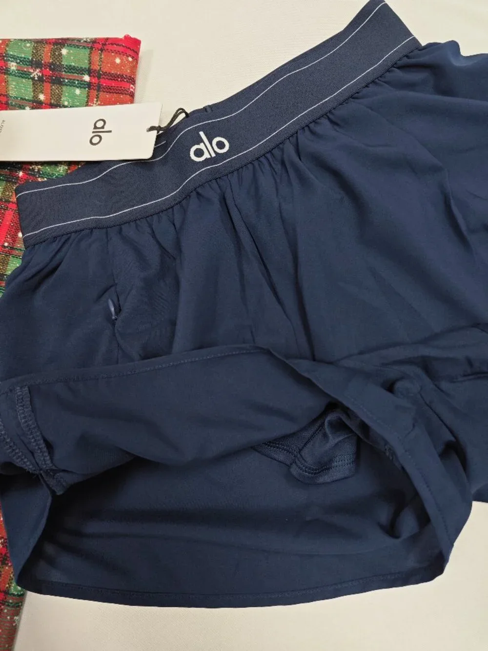 ALO Yoga Navy Blue🌊 Match Point Short  NWT | Lightweight Tennis Shorts😎